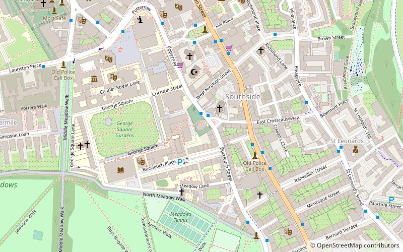 orthodox chapel of st andrew edinburgh location map