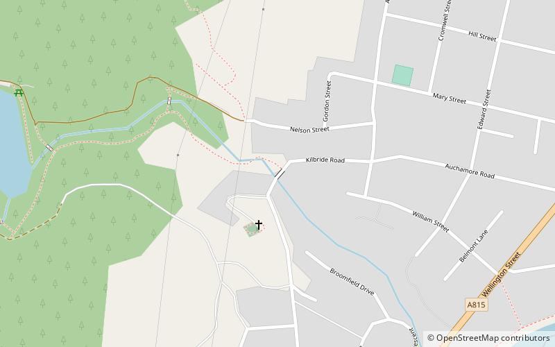 Kilbride Bridge location map