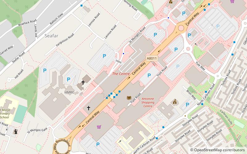 Antonine Centre location map
