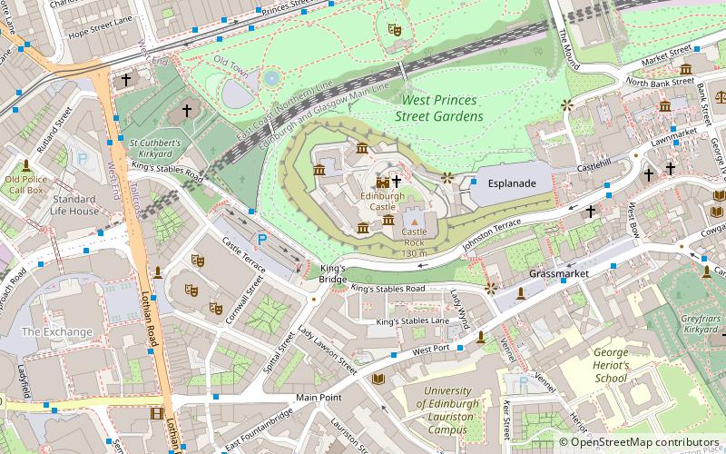 Royal Scots Dragoon Guards Museum location map