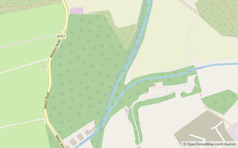 Strathkelvin Railway Path location map