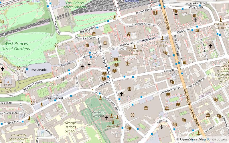 Biblioteca Nacional de Escocia location map