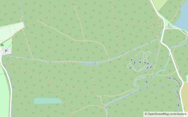 Beecraigs location map