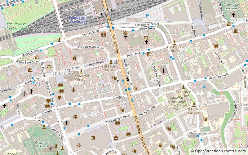 Bóvedas de Edimburgo location map