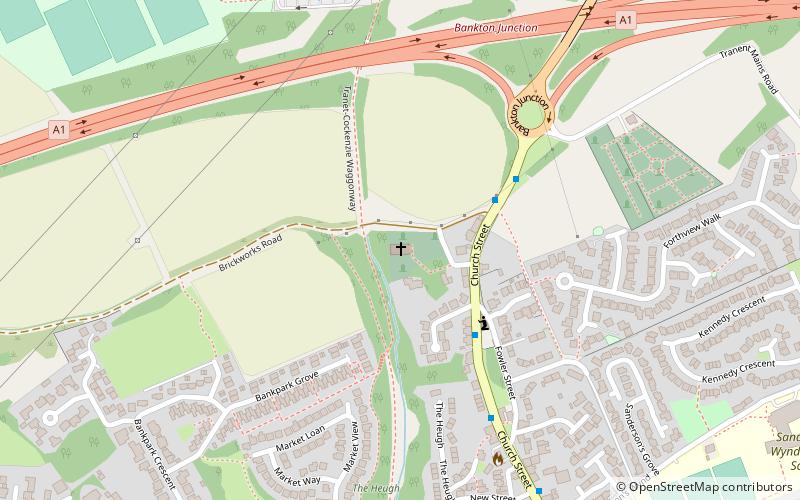 Tranent Parish Church location map