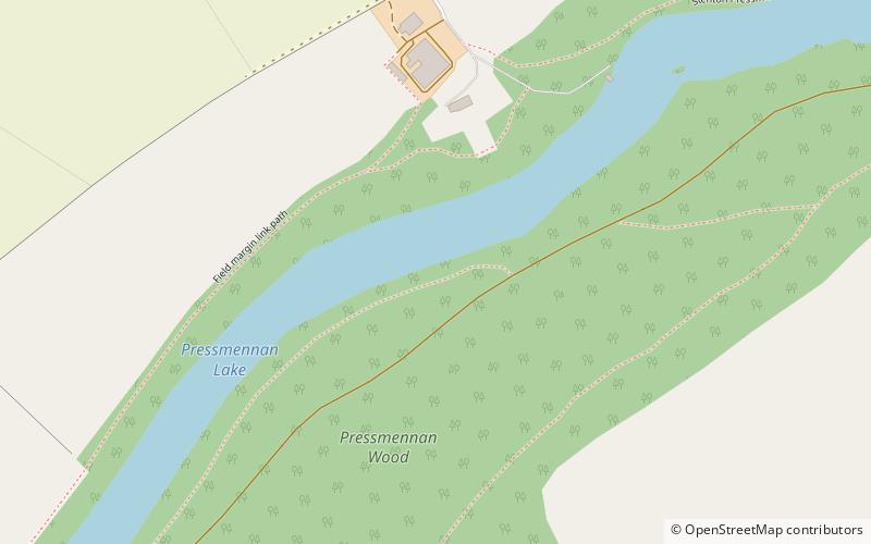 Pressmennan Lake location map