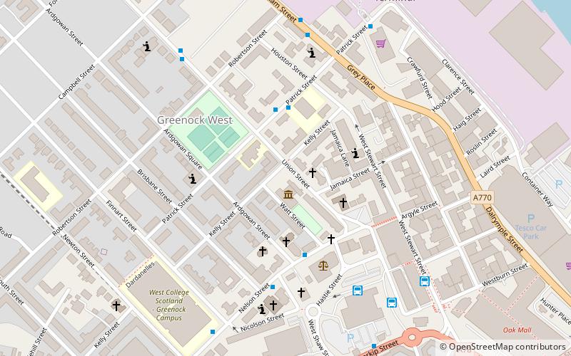 McLean Museum location map