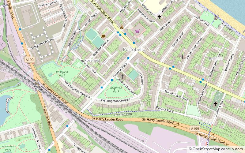 St John the Evangelist RC Church location map