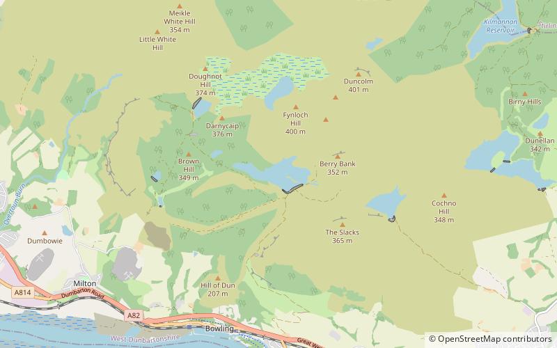 Loch Humphrey location map