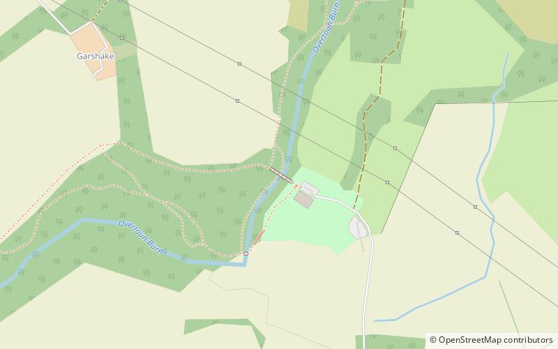 Overtoun House location map