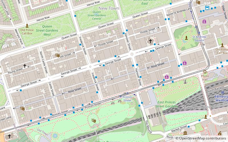 Assembly Rooms location map