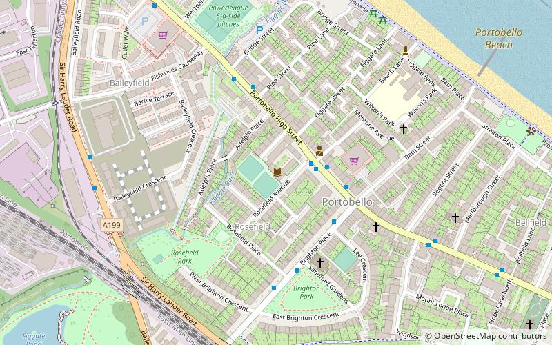 Portobello Library location map