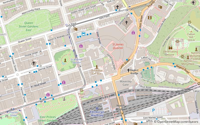 New Register House location map