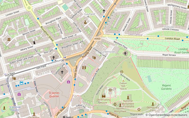 Edinburgh Playhouse location map