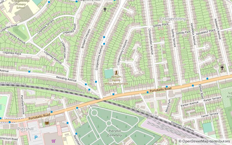 Craigentinny Marbles location map