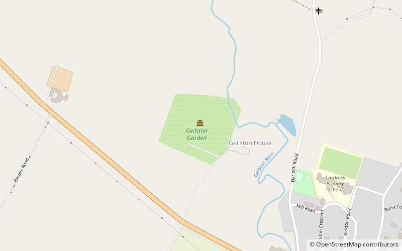 Geilston Garden location map