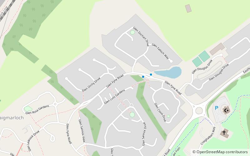 cumbernauld and kilsyth location map