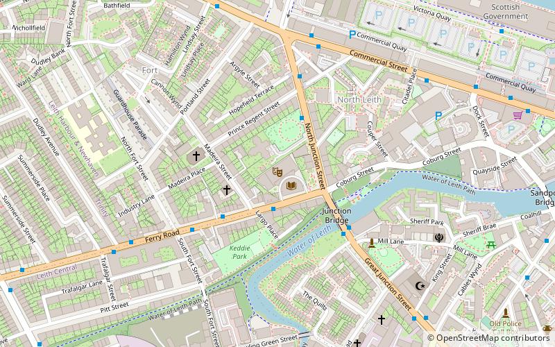 Leith Theatre location map