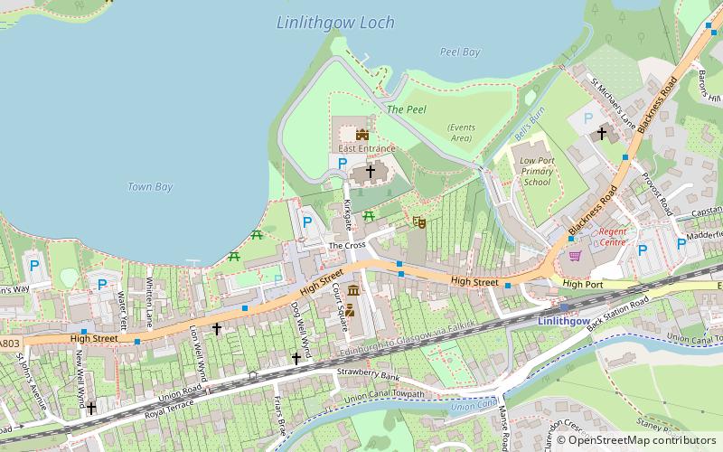 Linlithgow Burgh Halls location map