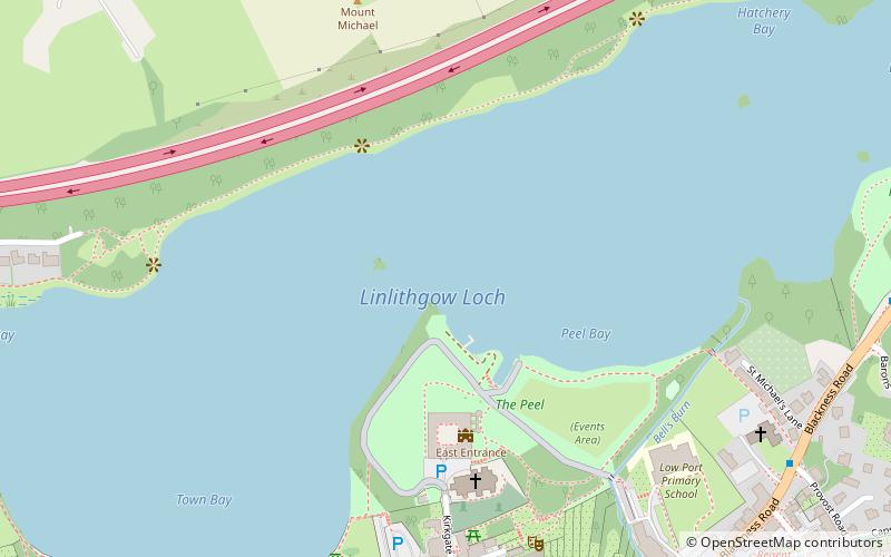 Linlithgow Loch location map