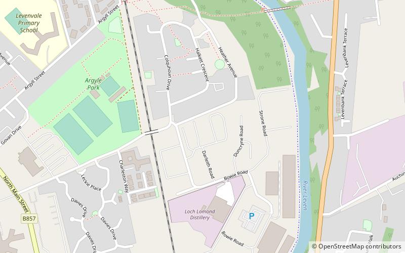 Loch Lomond distillery location map