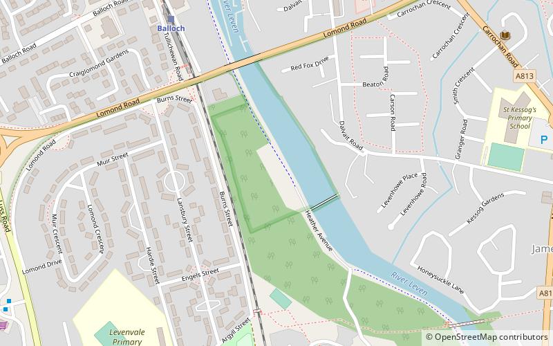 Loch Lomond Rowing Club location map