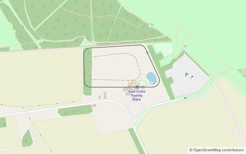 East Links Family Park location map