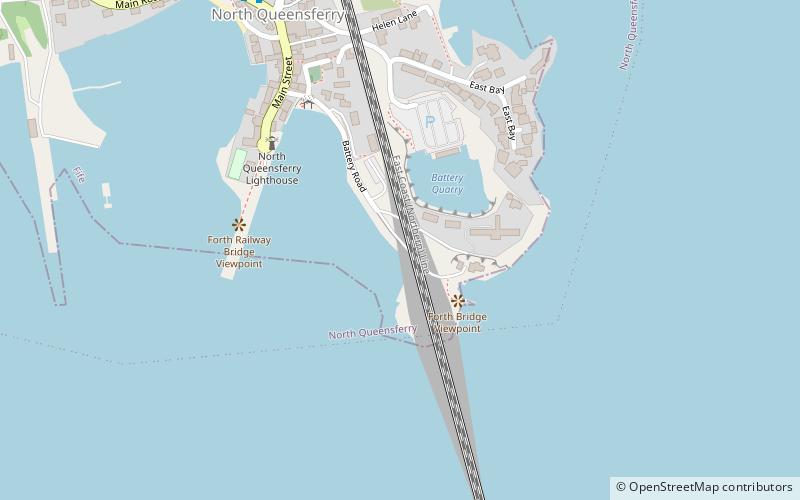 Jamestown Viaduct location map