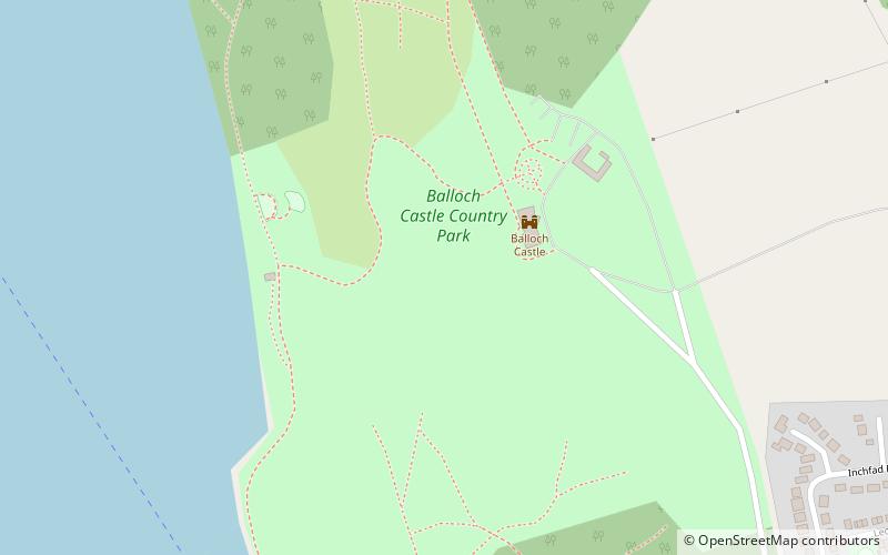 Balloch Country Park location map