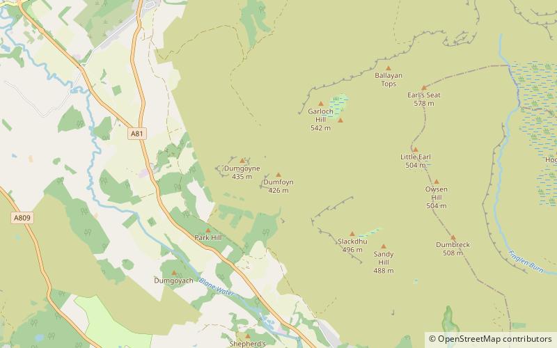 Dumfoyn location map