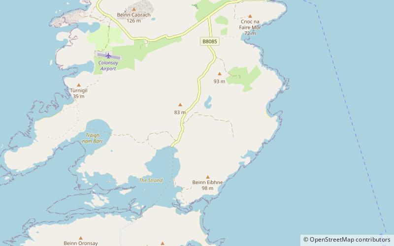 Dùn Cholla location map