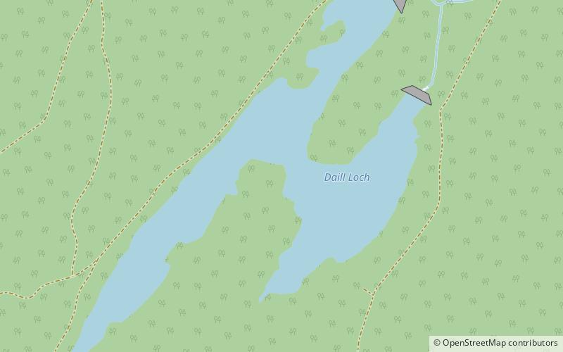 Daill Loch location map