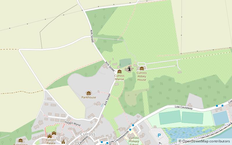 Abbaye de Culross location map