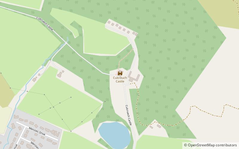 Culcreuch Castle location map