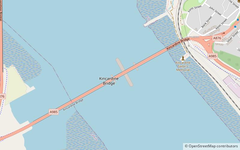 Kincardine Bridge location map