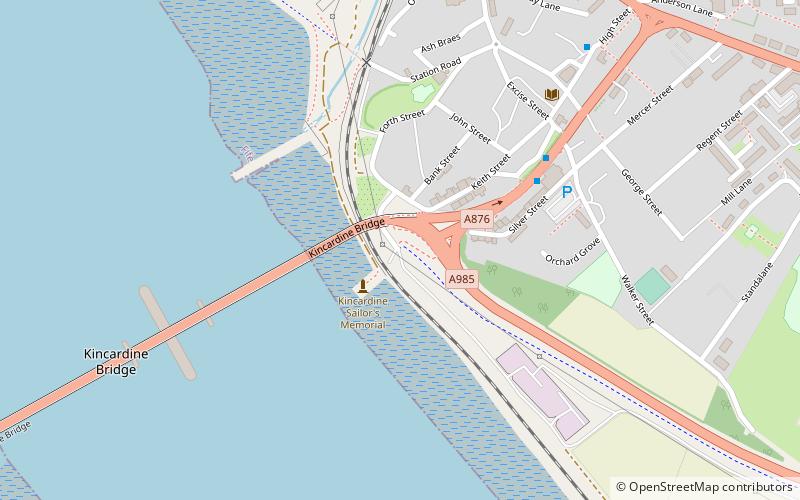 Fife Coastal Path location map