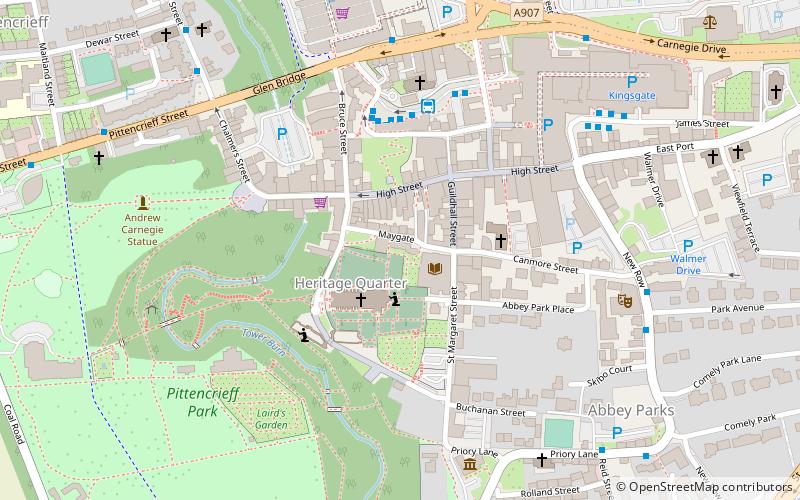 Abbot House location map