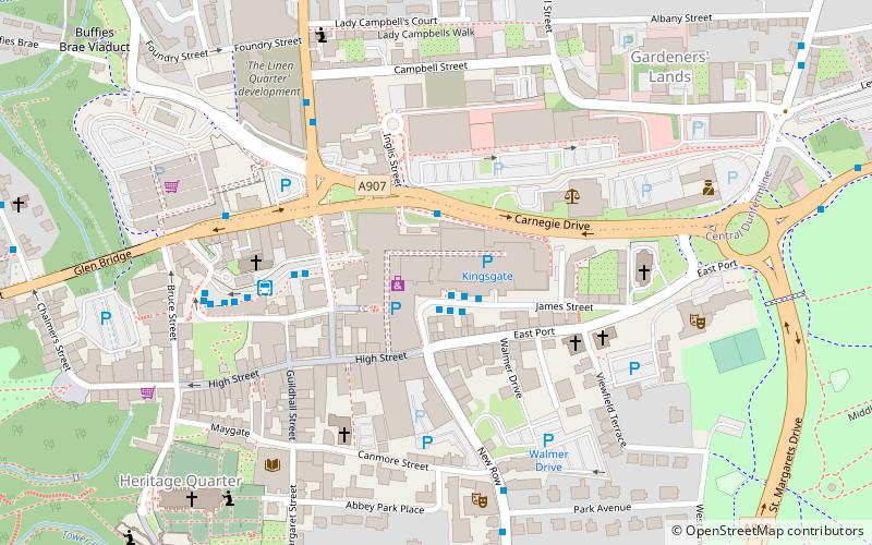 Kingsgate Shopping Centre location map