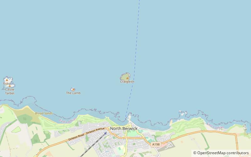 Craigleith location map