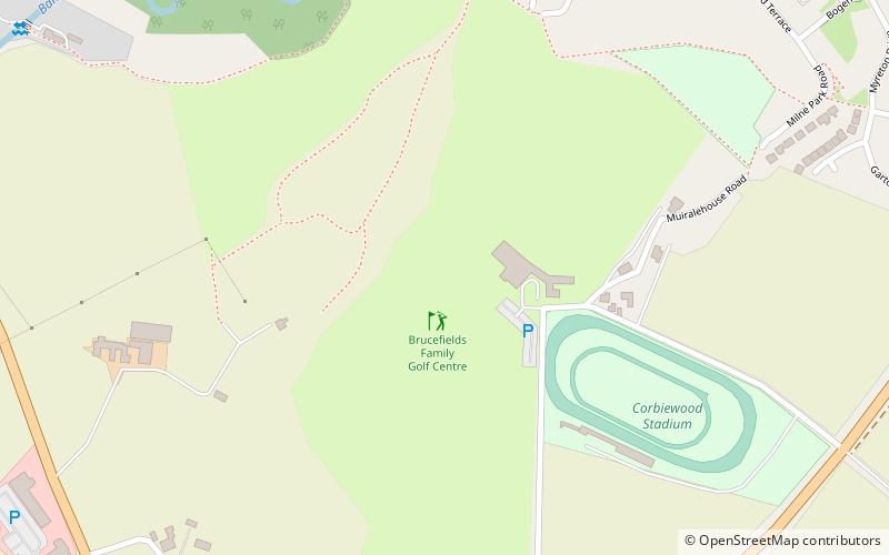 Brucefields Family Golf Centre location map