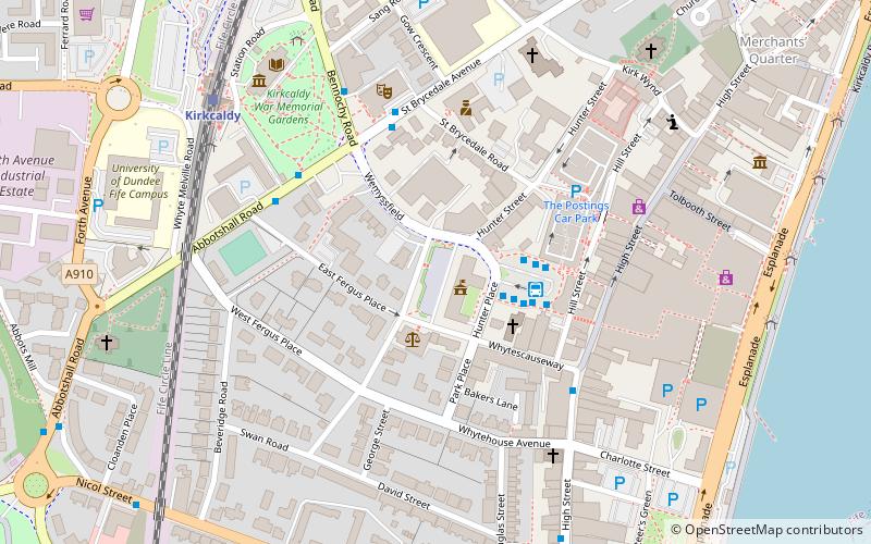 Kirkcaldy Town House location map