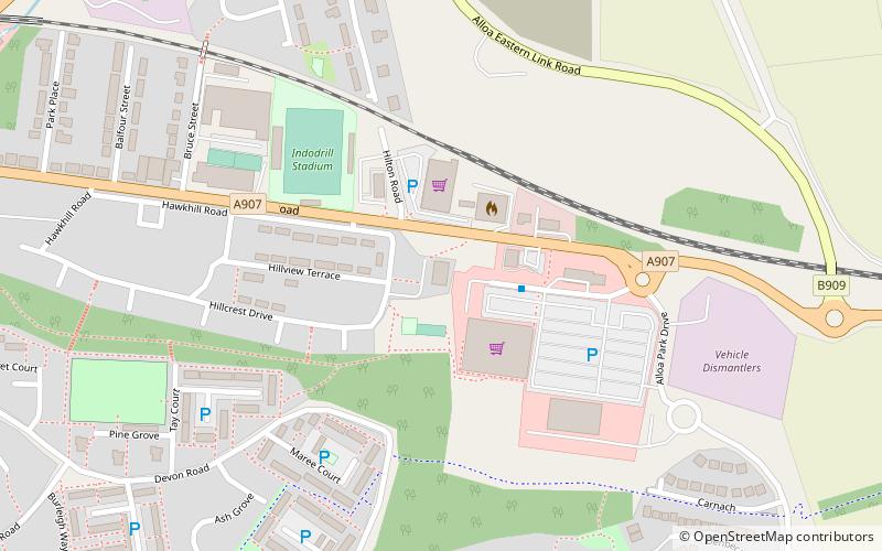 Hawkhill Community Centre location map
