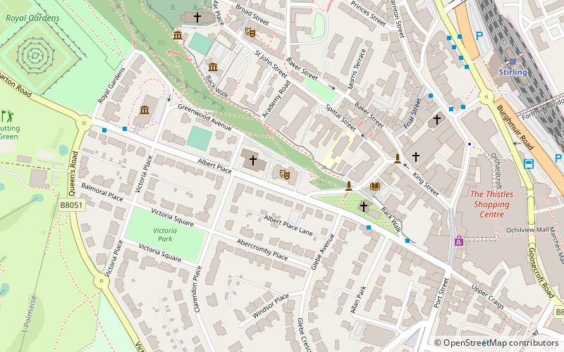 Albert Halls location map