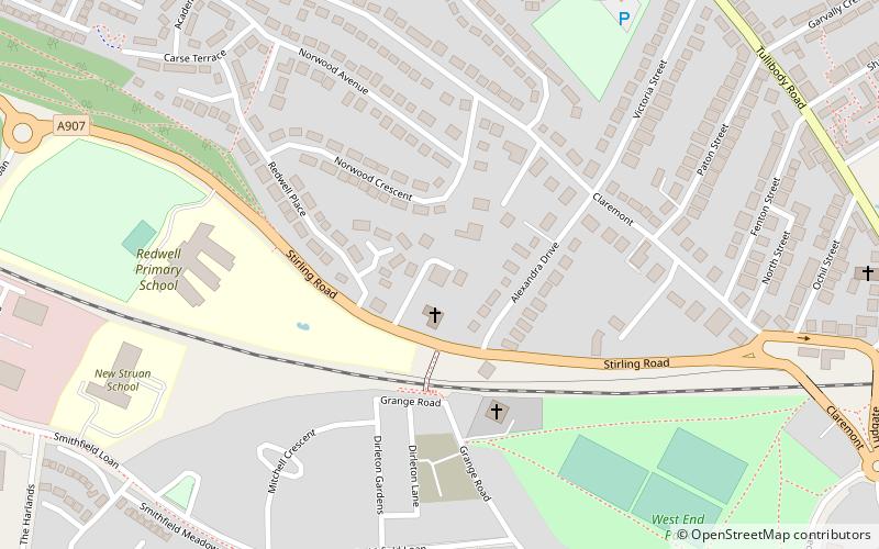 cowden park house alloa location map