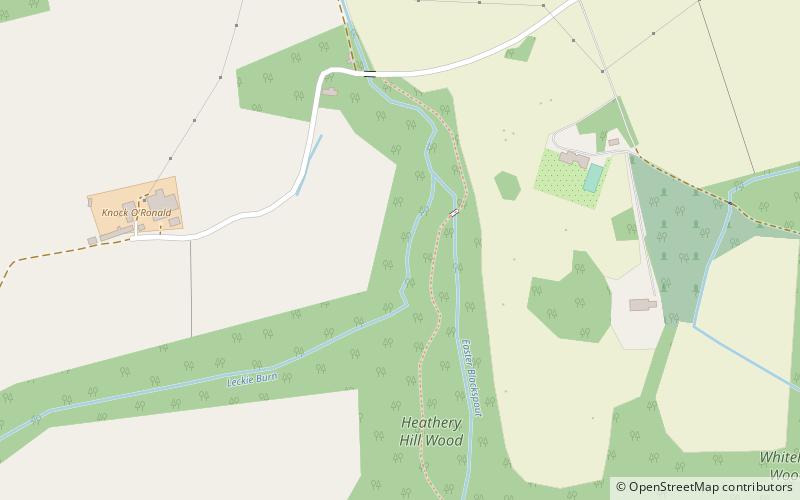 Leckie Broch location map