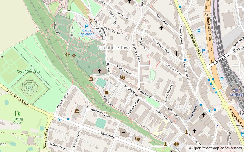 Tolbooth Stirling location map