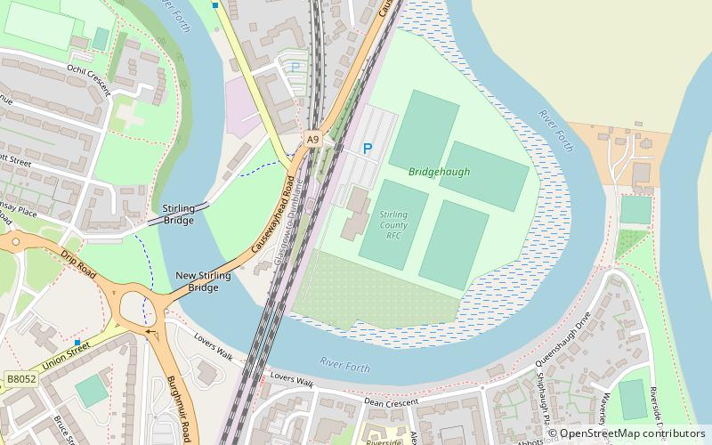 bridgehaugh park stirling location map