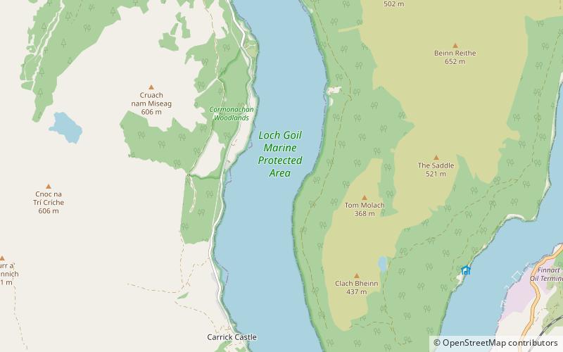 Loch Goil location map