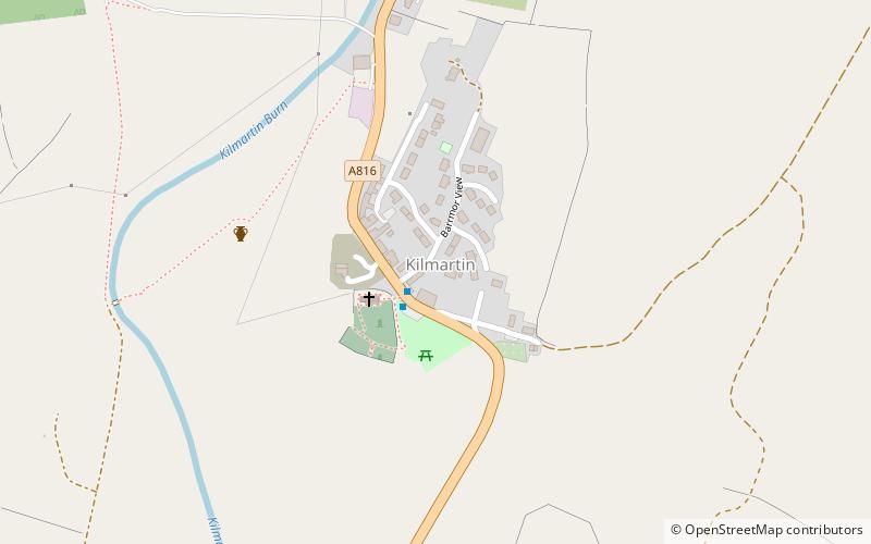 Kilmartin location map