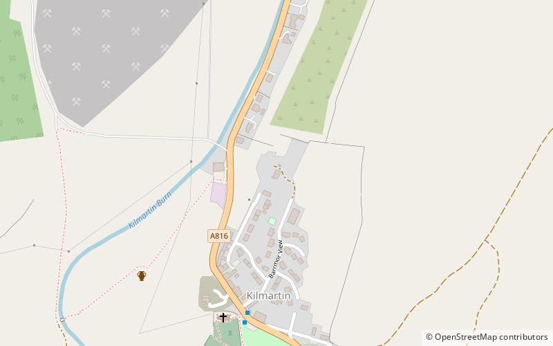 Kilmartin Castle location map